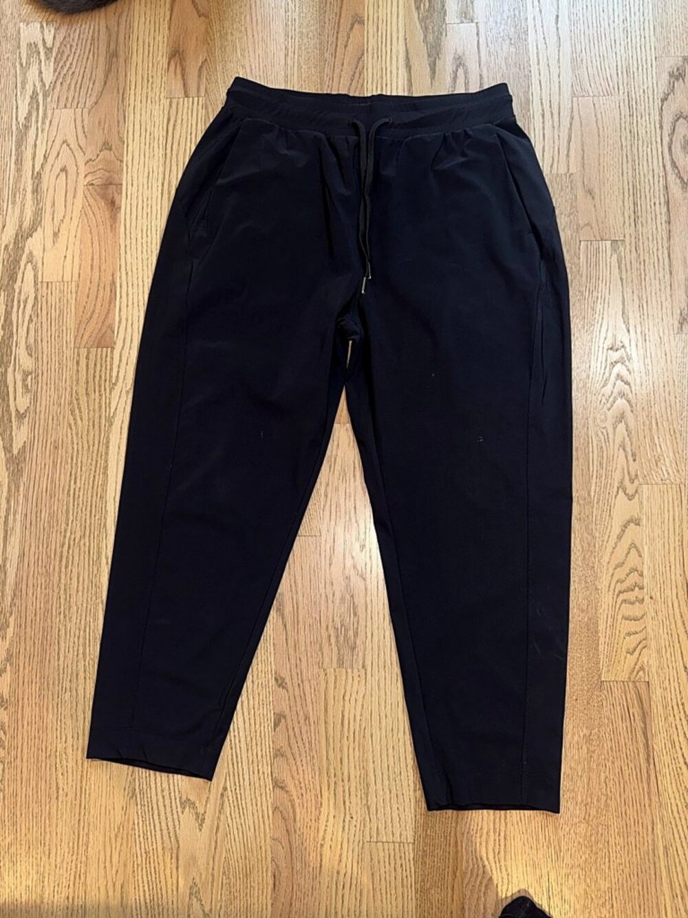 Sweaty Betty Black Woven Drawstring Joggers US 10 UK L